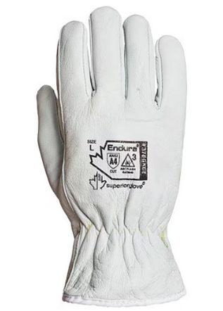 Superior Endura Goat Grain Driver Glove Kevlar Lining Cut Level 4 INSULATED: 123.00 a pack of 12-Dival