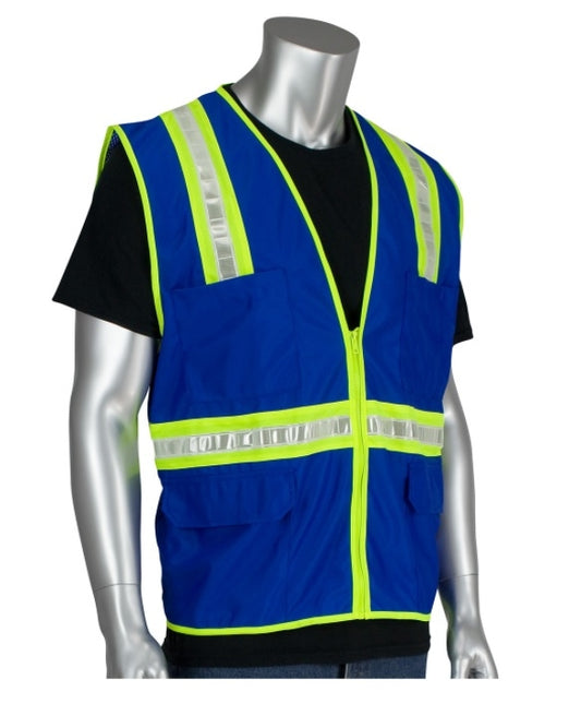 Blue Safety Vest Non-Logo- Spotter- 10.65 State