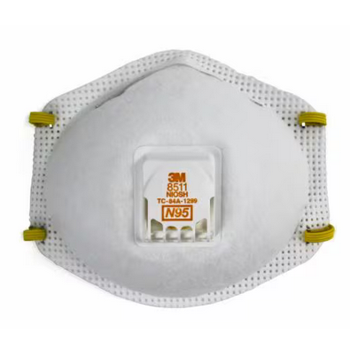 3M™ Particulate Respirator 8511 N95- 10/bx $19.20-Dival
