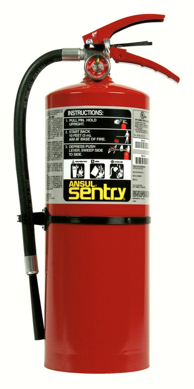 Ansul® Sentry® ABC Dry Chemical Fire Extinguisher w/ Wall Hanger, AA20-1, 20 lbs-State-139.69