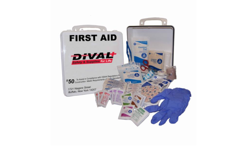 50 Person First Aid Kit-35.35 EA-Dival