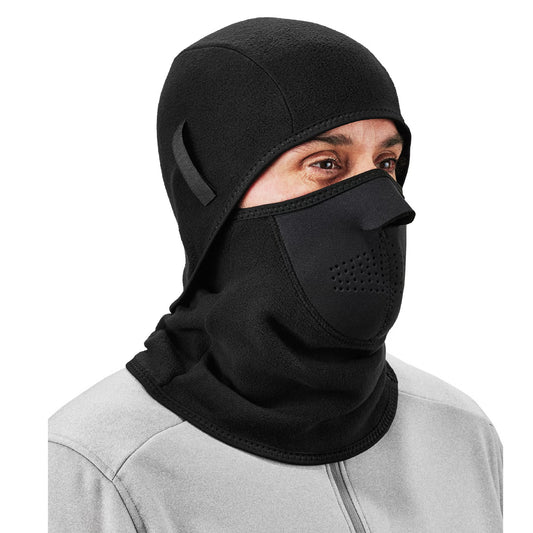 Ergodyne N- Ferno Balaclava Face Mask- Wind-Proof, Hinged Design-10.25-Dival