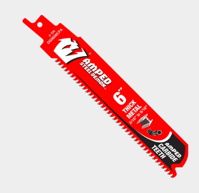 Diablo Carbide Tooth Design -6", 9" or 12" Length, 8 TPI, 10-Pack- Dival