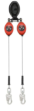 Kstrong Brute Backer LE V2 Class 2 Dual Interchangeable 8.5 Dual Cable SRL- Pwith Swivel Snap Hooks-Dival-365