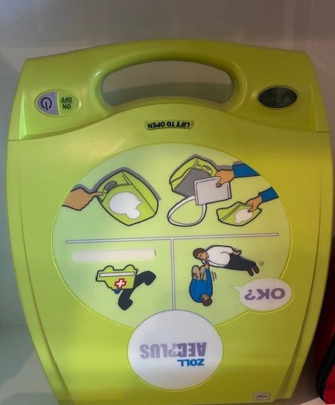 AED Full Set up with Sign & Cabinet-2081.20 Full Set-Dival