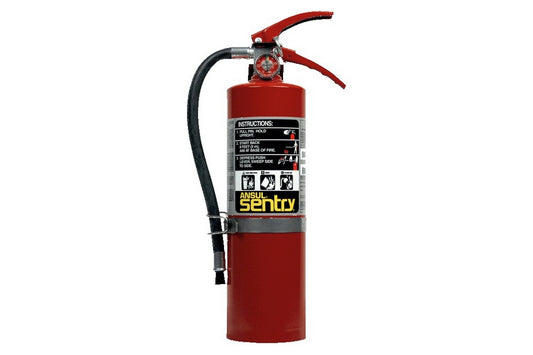 Ansul Sentry Stored Pressure Dry Chemical Extinguisher, 5 lb. ABC-State-47.35