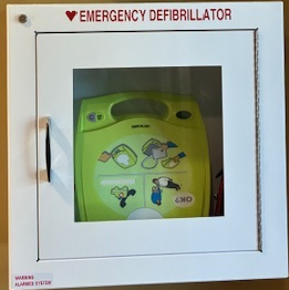 AED Full Set up with Sign & Cabinet-2081.20 Full Set-Dival