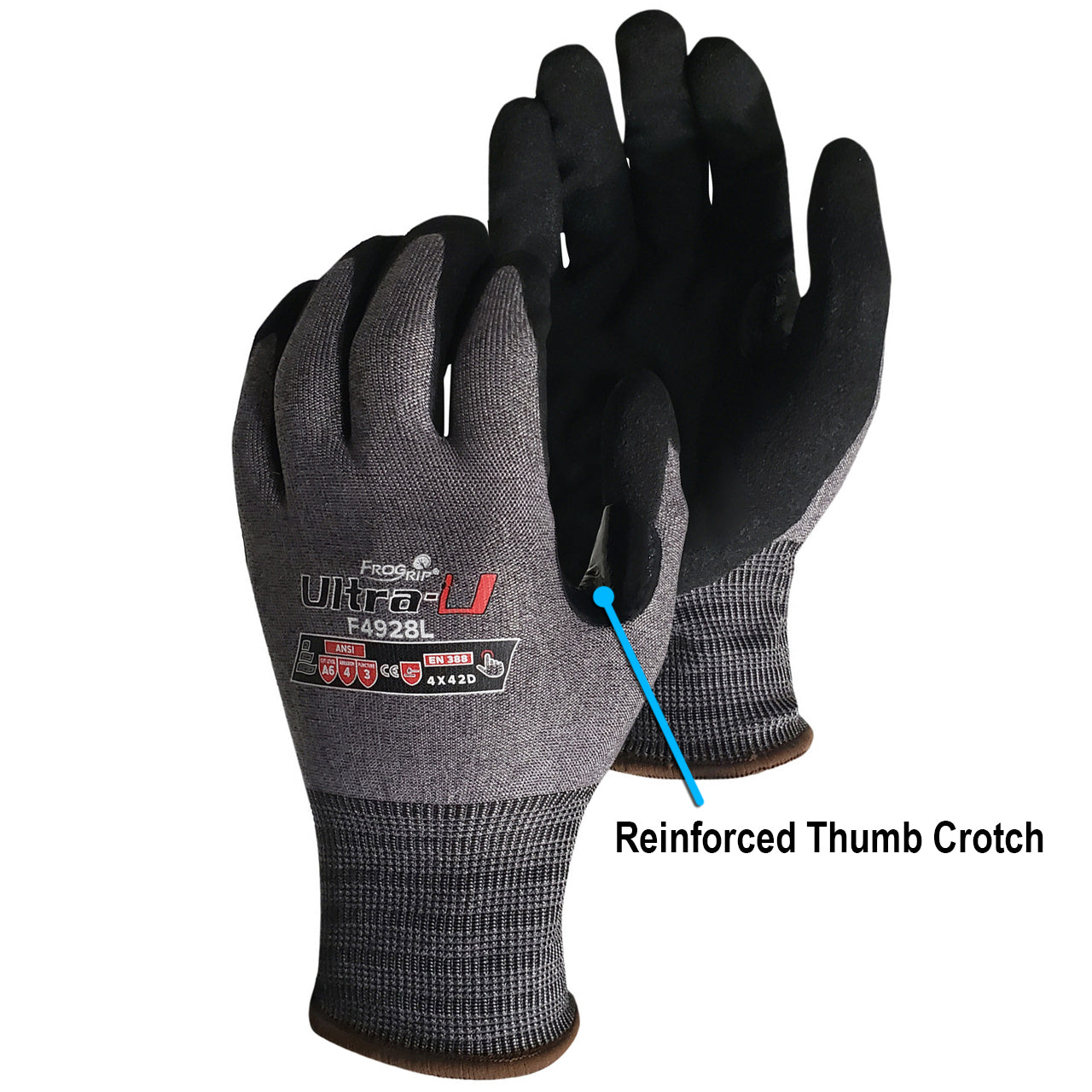 Frogrip ULTRA-U Cut level 6 gloves-58.20 DZ-Dival