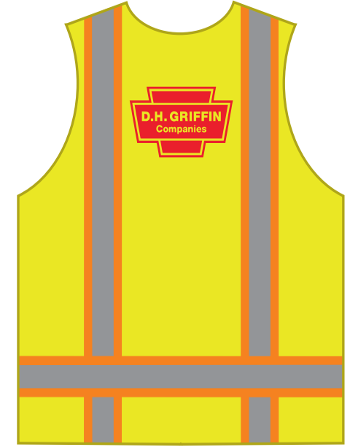 PIP Safety Foreman Vest- Green Class 2-State