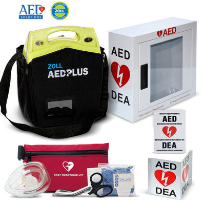 AED Full Set up with Sign & Cabinet-2081.20 Full Set-Dival