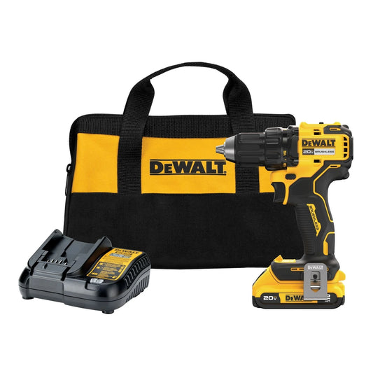 Dewalt 20V MAX* Brushless Cordless 1/2 in. Drill/Driver Kit- Dival- 164.32