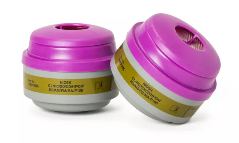 P100 Filters A box of 12 pairs 215.76-Dival